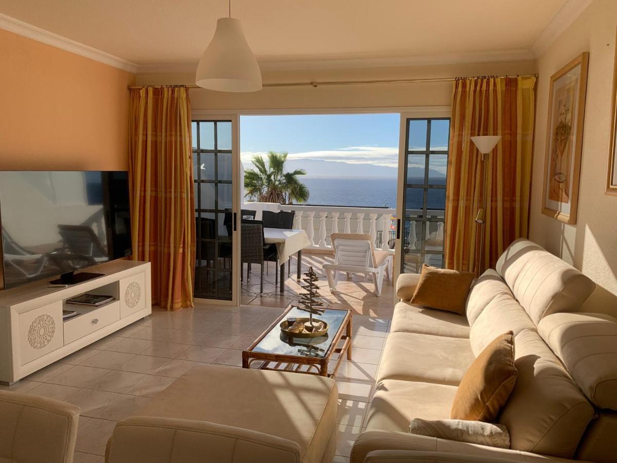 Ocean Pearl, Luxurioeses Haus, Meerblick, Grosse Sonnenterrasse, Teneriffa Sued, Los Gigantes, 600M Zum Strand, 200M Zum Ort, Ruhig Acantilado de los Gigantes Екстериор снимка