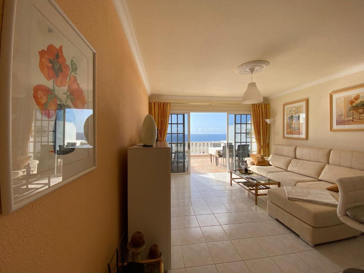 Ocean Pearl, Luxurioeses Haus, Meerblick, Grosse Sonnenterrasse, Teneriffa Sued, Los Gigantes, 600M Zum Strand, 200M Zum Ort, Ruhig Acantilado de los Gigantes Екстериор снимка