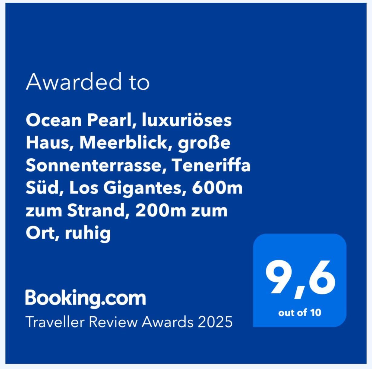 Ocean Pearl, Luxurioeses Haus, Meerblick, Grosse Sonnenterrasse, Teneriffa Sued, Los Gigantes, 600M Zum Strand, 200M Zum Ort, Ruhig Acantilado de los Gigantes Екстериор снимка